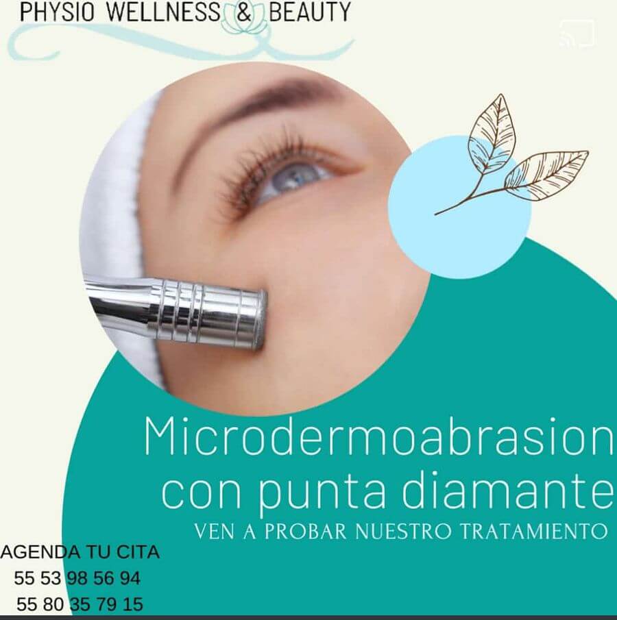 Microdermoabrasión con punta diamante
